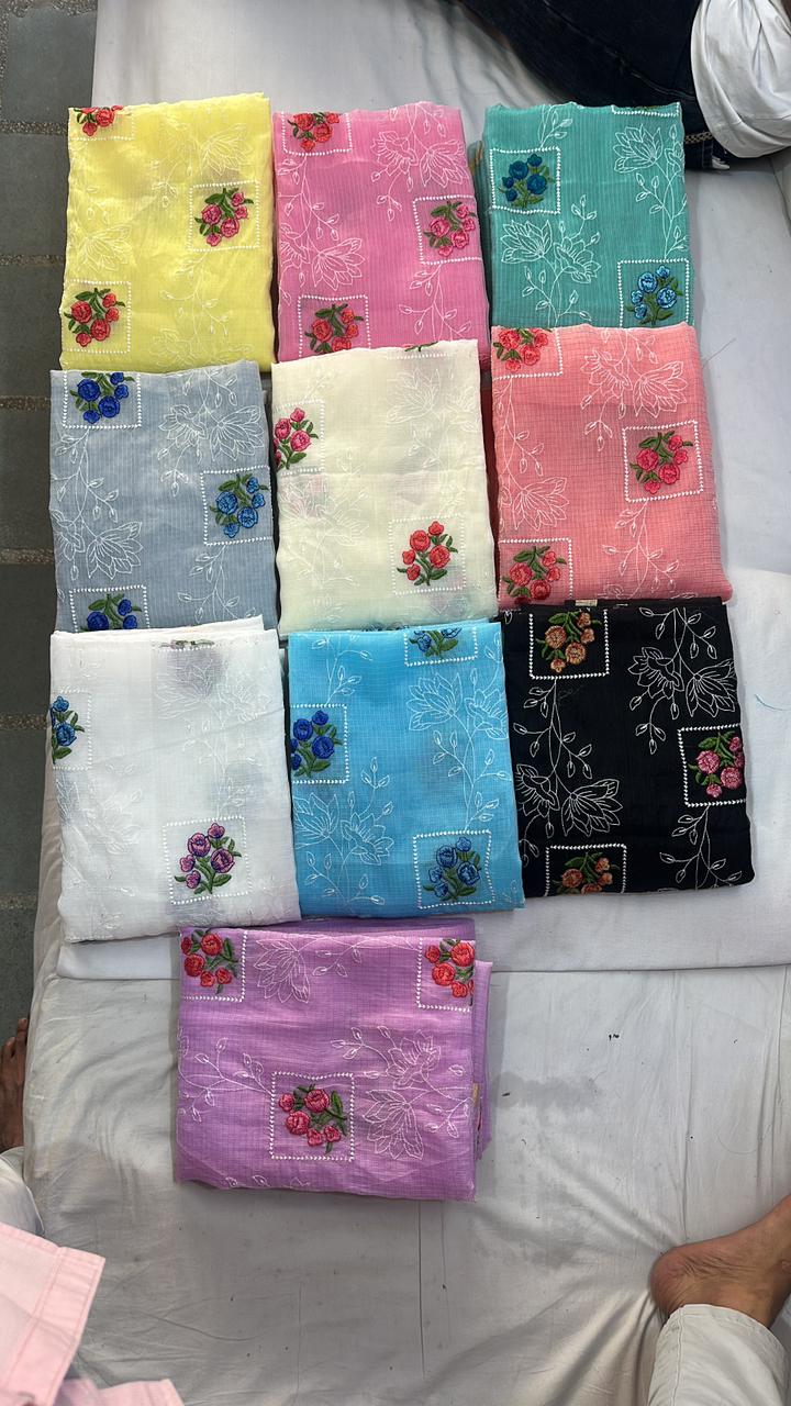 kota doria dress material